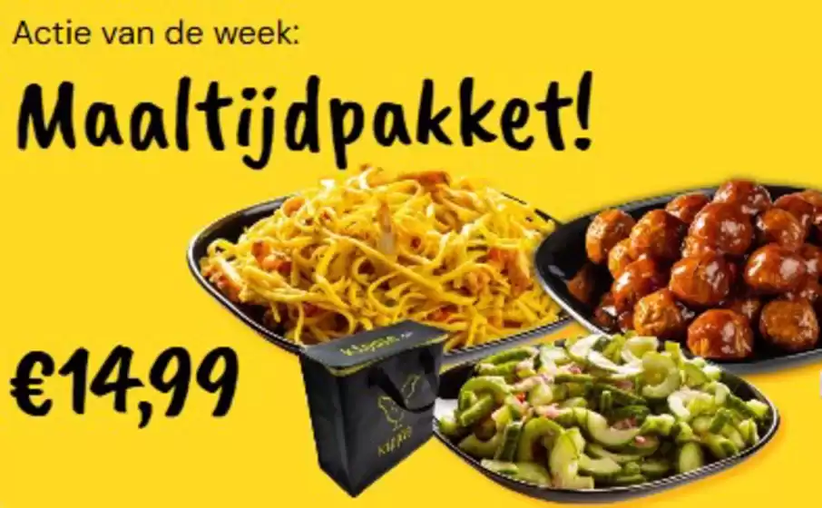 Catalogus van Kippie Grill in Breda | Maaltijdpakket! | 2026-03-31T00:00:00.000Z - 2026-04-05T00:00:00.000Z