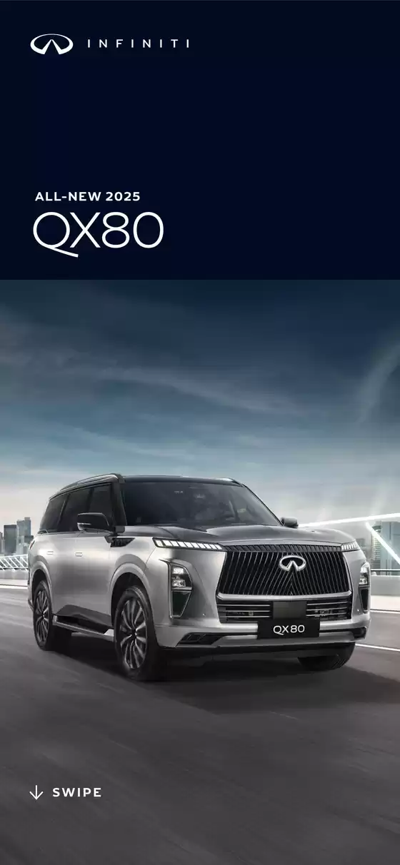 Catalogus van Infiniti in Eindhoven | Infiniti QX80 | 2026-03-31T00:00:00.000Z - 2026-12-31T00:00:00.000Z