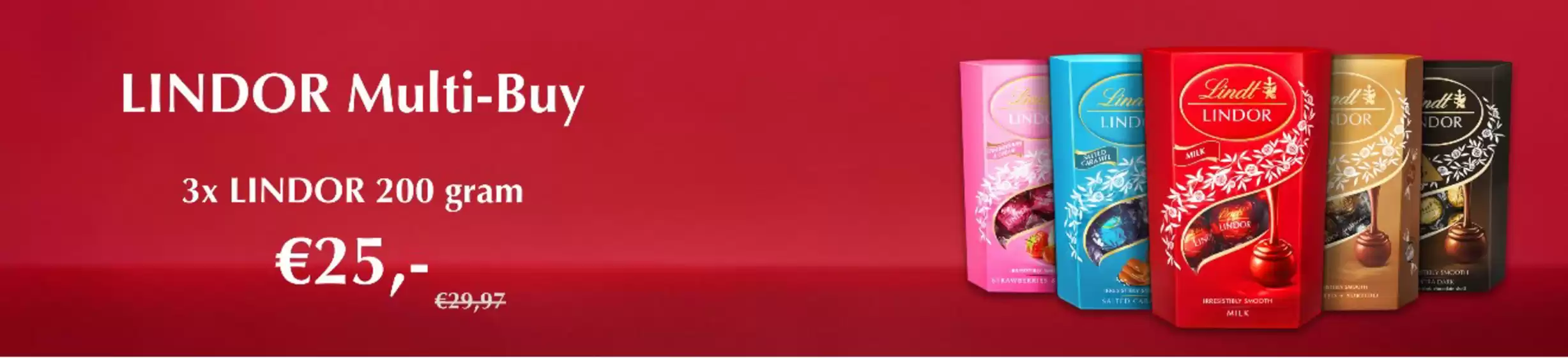 Catalogus van Lindt in Amsterdam | Lindor Mulit-Buy | 2026-03-31T00:00:00.000Z - 2026-04-14T00:00:00.000Z