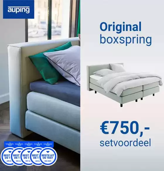 Catalogus van Berden in Nunspeet | Original Boxspring | 2026-03-31T00:00:00.000Z - 2026-04-14T00:00:00.000Z
