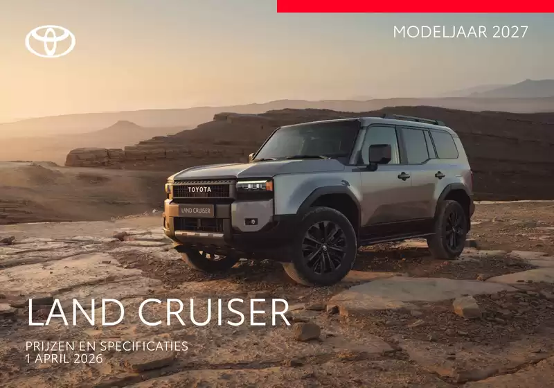 Catalogus van Toyota in Moordrecht | Landcruiser | 2026-04-01T00:00:00.000Z - 2026-04-01T00:00:00.000Z