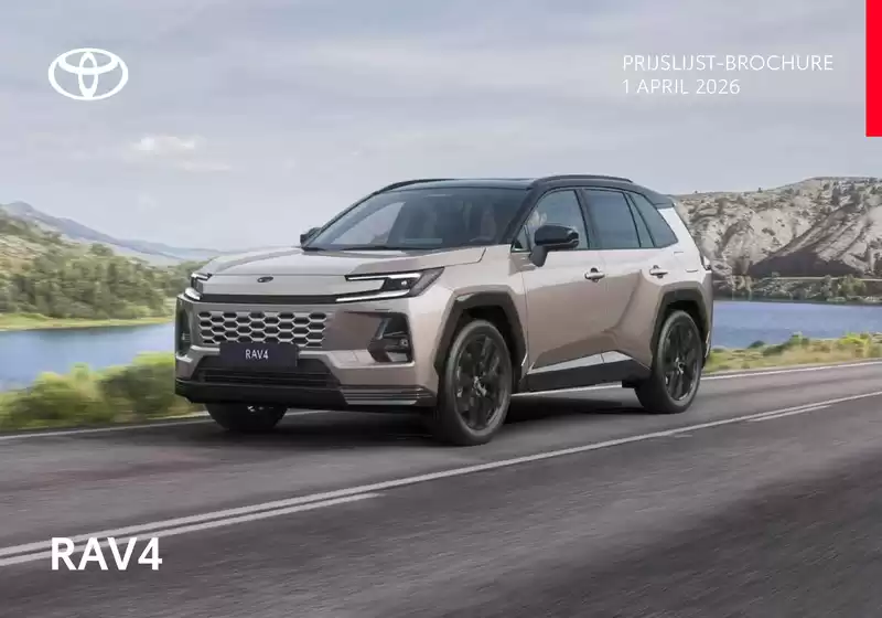 Catalogus van Toyota in Moordrecht | RAV4 brochure | 2026-04-01T00:00:00.000Z - 2026-04-01T00:00:00.000Z
