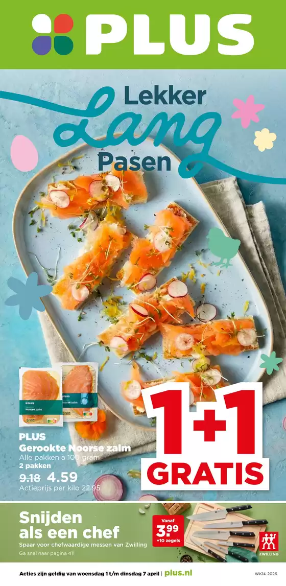 Catalogus van Plus in Uithoorn | Topaanbiedingen voor slimme spaarders | 2026-04-01T00:00:00.000Z - 2026-04-07T00:00:00.000Z