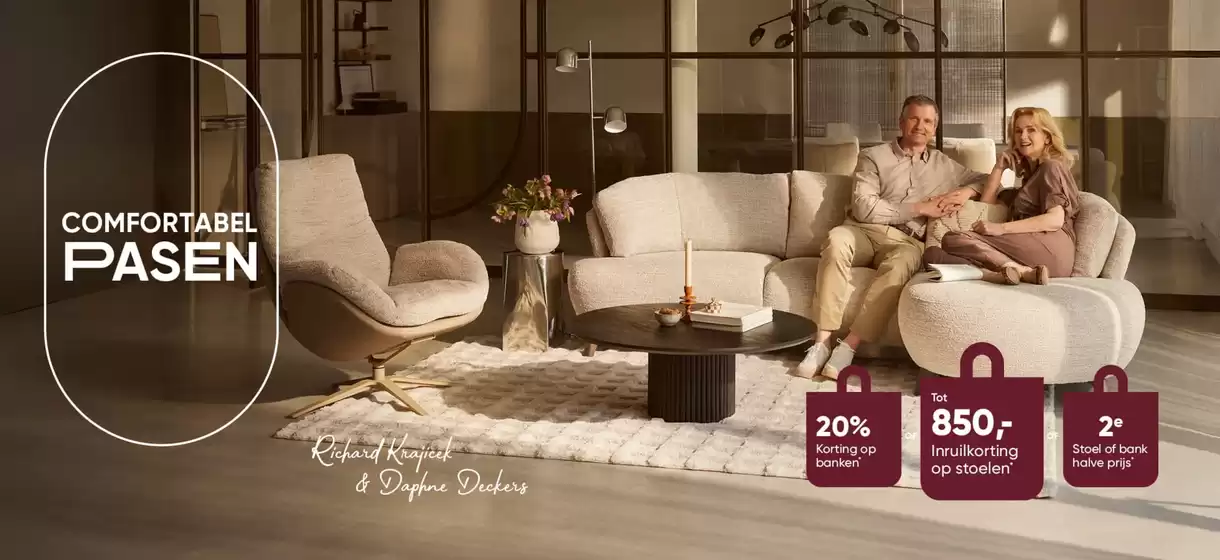 Catalogus van Prominent in Den Haag | Comfortabel Pasen | 2026-04-01T00:00:00.000Z - 2026-04-15T00:00:00.000Z