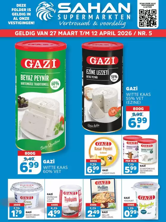 Catalogus van Sahan Supermarkten in Leiden | Sahan Supermarkten Verkoop | 2026-03-27T00:00:00.000Z - 2026-04-12T00:00:00.000Z