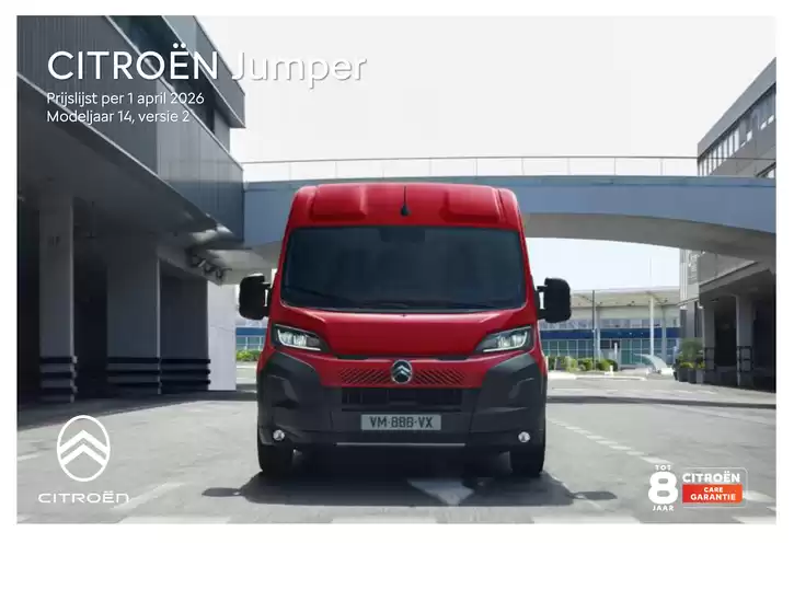 Catalogus van Citroën in Ede | 01042026 Prijzen en specificaties Jumper | 2026-01-01T00:00:00.000Z - 2026-12-31T00:00:00.000Z