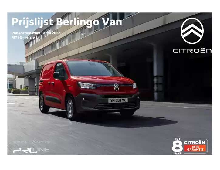 Catalogus van Citroën in Ede | 01042026 prijzen specificaties berlingo van | 2026-01-01T00:00:00.000Z - 2026-12-31T00:00:00.000Z