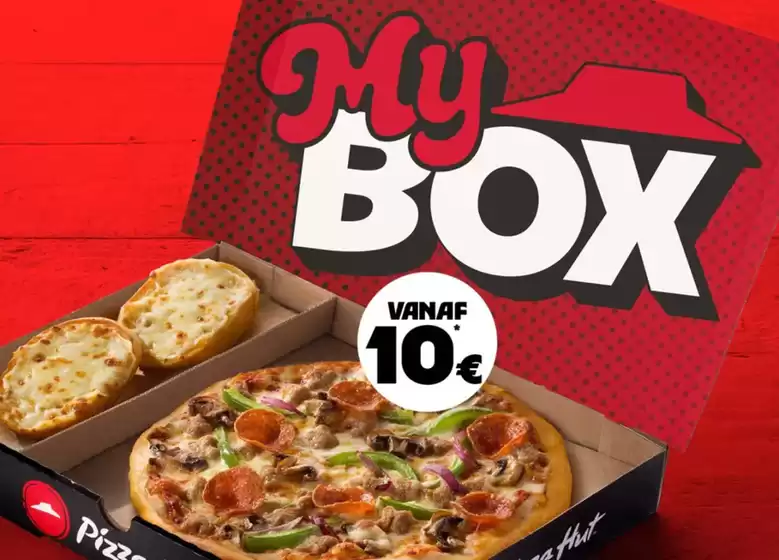 Catalogus van Pizza Hut in Hoogeveen | My Box | 2026-04-02T00:00:00.000Z - 2026-04-16T00:00:00.000Z