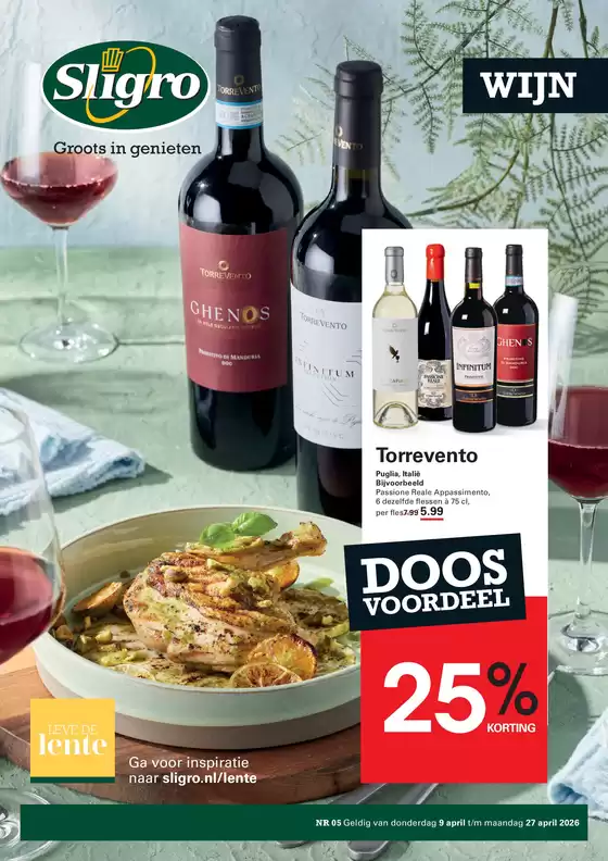 Catalogus van Sligro | Wijn 05 2026 | 2026-04-09T00:00:00.000Z - 2026-04-27T00:00:00.000Z
