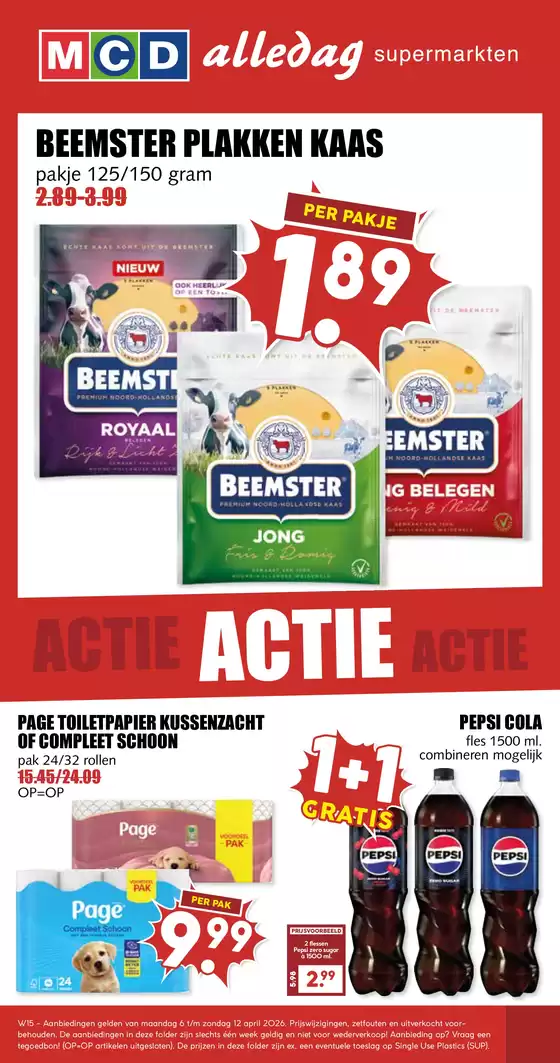 Catalogus van MCD Supermarkt | Exclusieve deals en koopjes | 2026-04-06T00:00:00.000Z - 2026-04-12T00:00:00.000Z