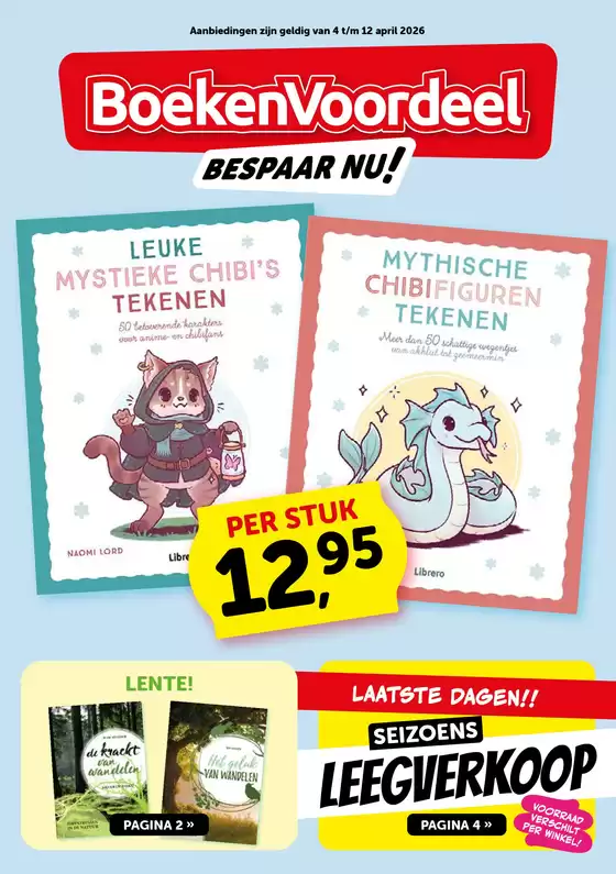 Catalogus van Boekenvoordeel in Zwijndrecht | Ontdek aantrekkelijke aanbiedingen | 2026-04-04T00:00:00.000Z - 2026-04-12T00:00:00.000Z