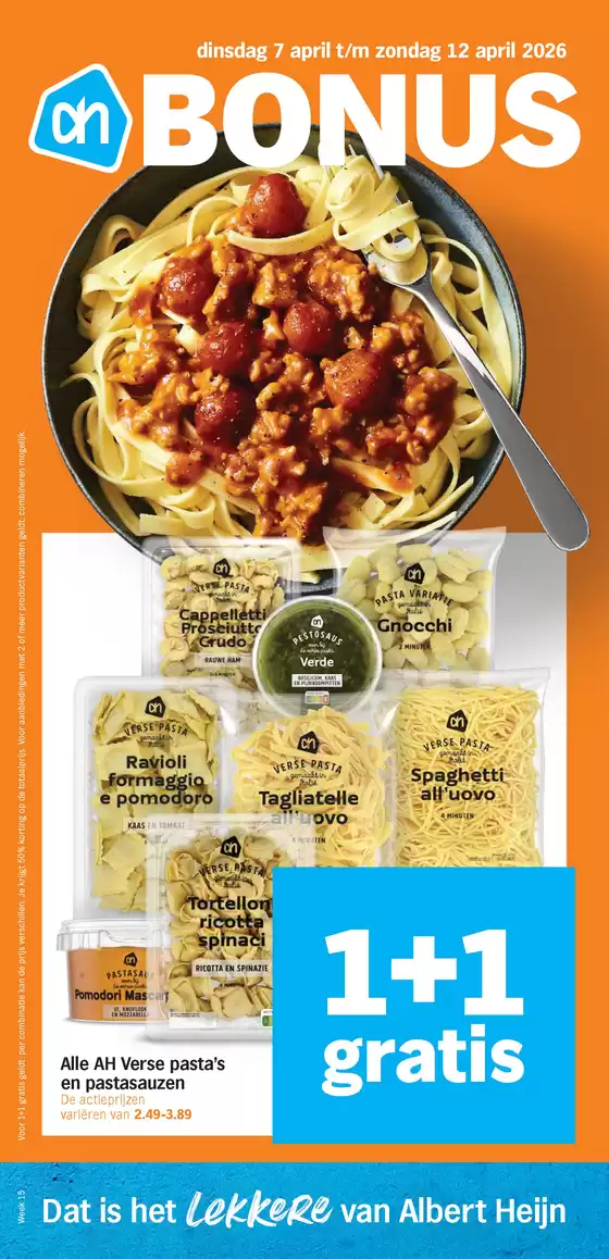 Catalogus van Albert Heijn in Gemert | Exclusieve deals en koopjes | 2026-04-07T00:00:00.000Z - 2026-04-12T00:00:00.000Z