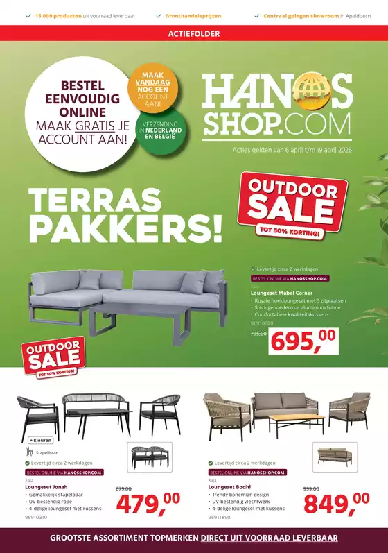 Catalogus van HANOS in Oirlo | HANOS SHOP folder 8 | 2026-04-06T00:00:00.000Z - 2026-04-19T00:00:00.000Z