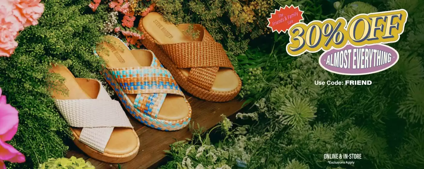 Catalogus van Steve Madden | The Friends & Family Sale | 2026-04-07T00:00:00.000Z - 2026-04-21T00:00:00.000Z