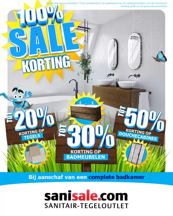 Catalogus van Sanisale in Breda | 100% Sale Korting | 2026-04-07T00:00:00.000Z - 2026-04-21T00:00:00.000Z