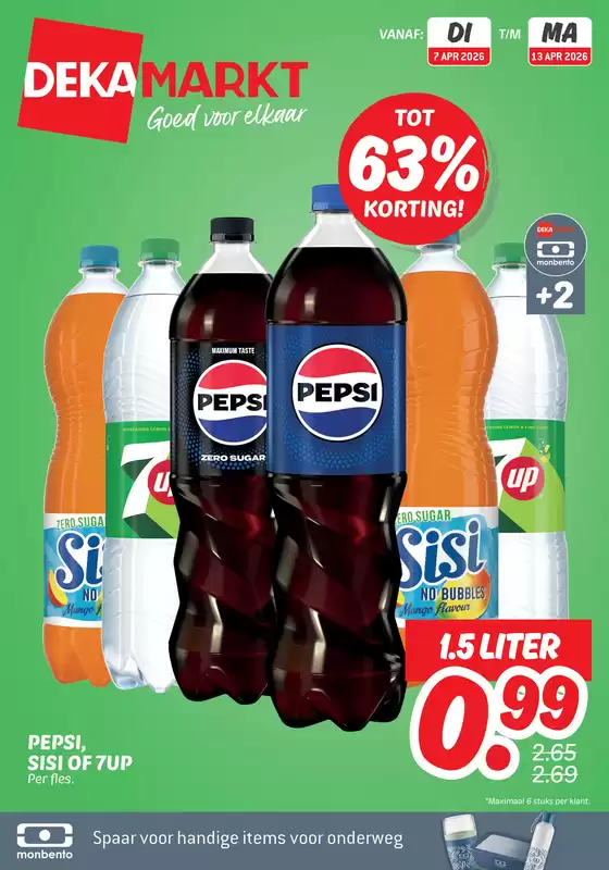 Catalogus van Dekamarkt in Goes | Exclusieve deals voor onze klanten | 2026-04-07T00:00:00.000Z - 2026-04-13T00:00:00.000Z