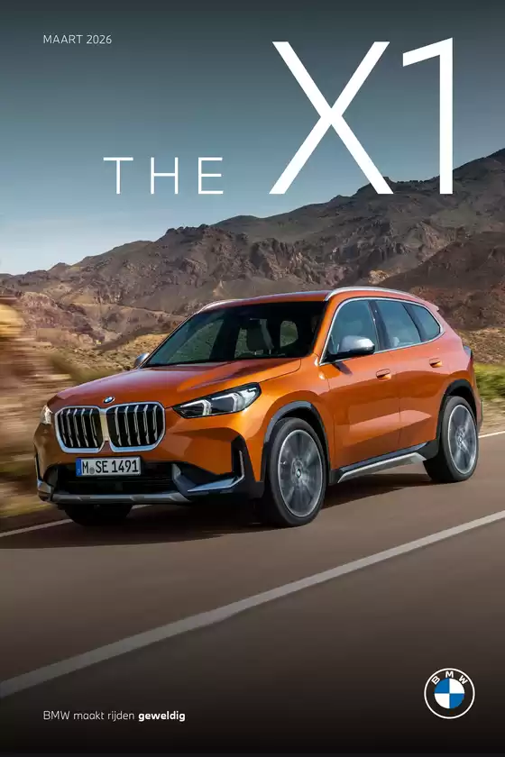 Catalogus van BMW | X BMW X1 U11 prijslijst 03 2026 | 2026-01-01T00:00:00.000Z - 2026-12-31T00:00:00.000Z