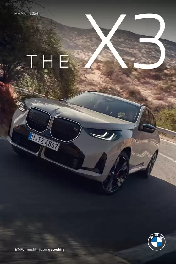 Catalogus van BMW | X BMW X3 G45 prijslijst 03 2026 | 2026-01-01T00:00:00.000Z - 2026-12-31T00:00:00.000Z