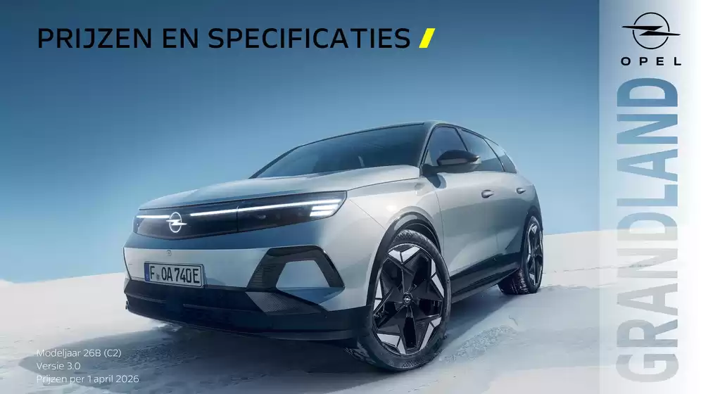 Catalogus van Opel | Grandland | 2026-04-08T00:00:00.000Z - 2026-12-31T00:00:00.000Z