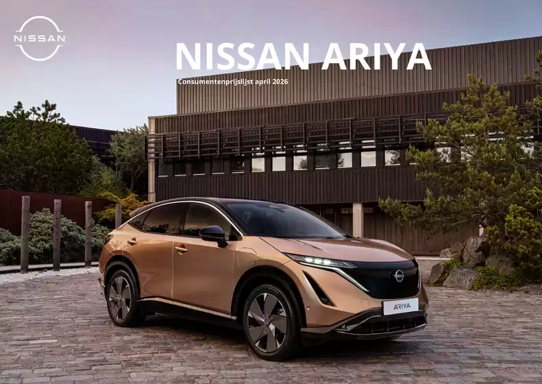 Catalogus van Nissan in Rogat | Prijslijst ARIYA | 2026-04-01T00:00:00.000Z - 2026-04-30T00:00:00.000Z