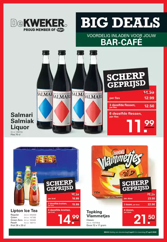 Catalogus van De Kweker | Big Deals | 2026-04-09T00:00:00.000Z - 2026-04-27T00:00:00.000Z