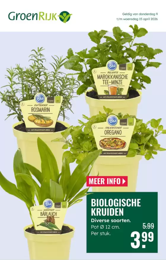 Catalogus van GroenRijk in Dronten | Groenrijk Verkoop | 2026-04-09T00:00:00.000Z - 2026-04-15T00:00:00.000Z
