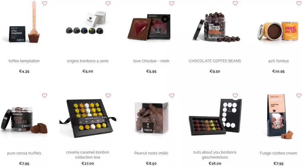 Catalogus van Chocolate Company in Volendam | Chocolate Company Verkoop | 2026-04-10T00:00:00.000Z - 2026-04-24T00:00:00.000Z