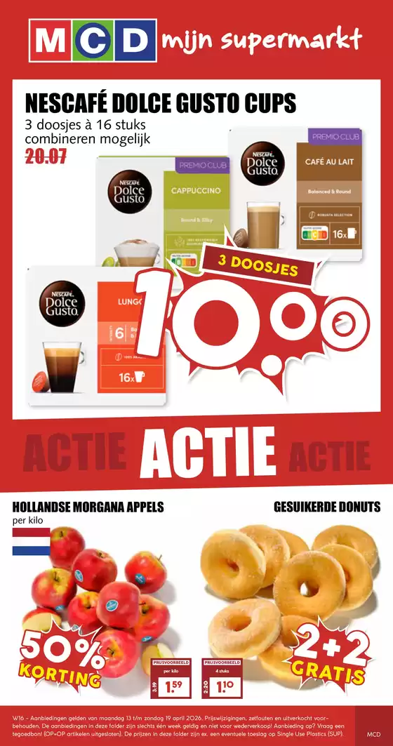 Catalogus van MCD Supermarkt in Volendam | Onze beste koopjes | 2026-04-13T00:00:00.000Z - 2026-04-19T00:00:00.000Z