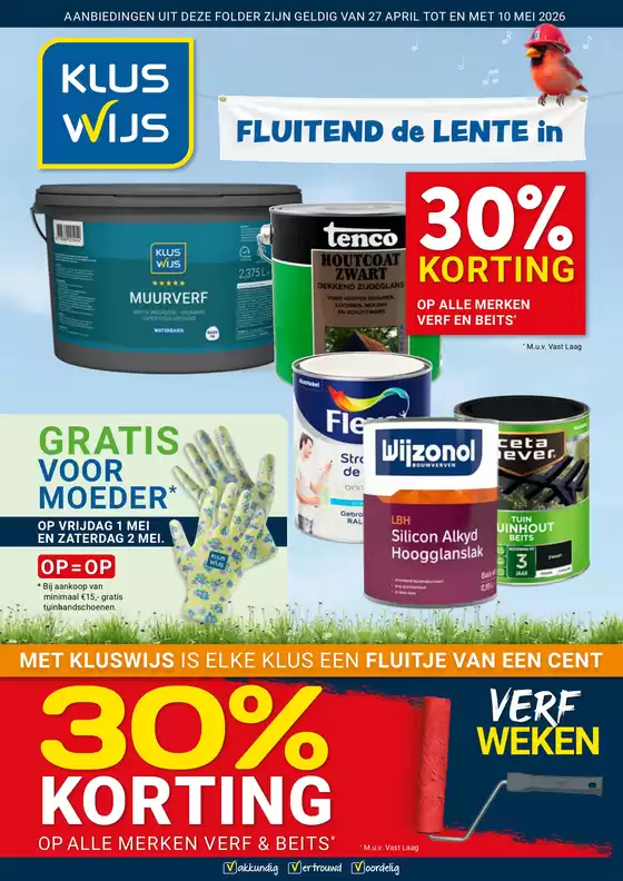 Catalogus van Kluswijs in Kampen | Onze beste koopjes | 2026-04-27T00:00:00.000Z - 2026-05-10T00:00:00.000Z