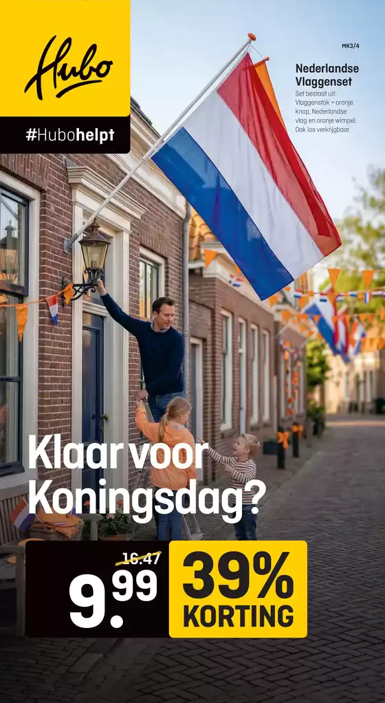 Catalogus van Hubo in Hei- en Boeicop | Folder week 16-17 2026 | 2026-04-13T00:00:00.000Z - 2026-04-27T00:00:00.000Z