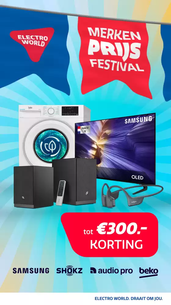 Catalogus van Electroworld in Hei- en Boeicop | Ontdek aantrekkelijke aanbiedingen | 2026-04-13T00:00:00.000Z - 2026-04-27T00:00:00.000Z