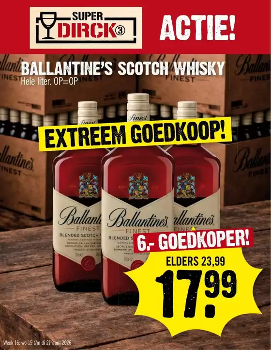 Catalogus van Dirk in Linden | Actuele koopjes en aanbiedingen | 2026-04-15T00:00:00.000Z - 2026-04-21T00:00:00.000Z