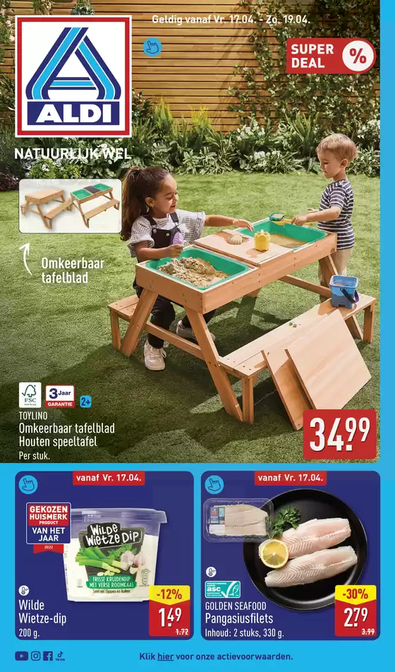 Catalogus van Aldi in Amsterdam | Onze beste aanbiedingen voor u | 2026-04-17T00:00:00.000Z - 2026-04-19T00:00:00.000Z