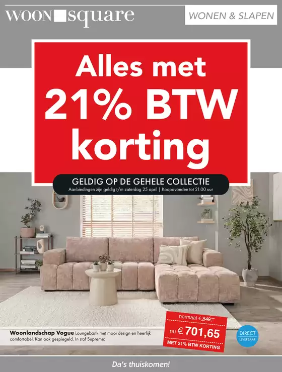 Catalogus van Woonsquare | Woonsquare folder | 2026-04-19T00:00:00.000Z - 2026-04-25T00:00:00.000Z