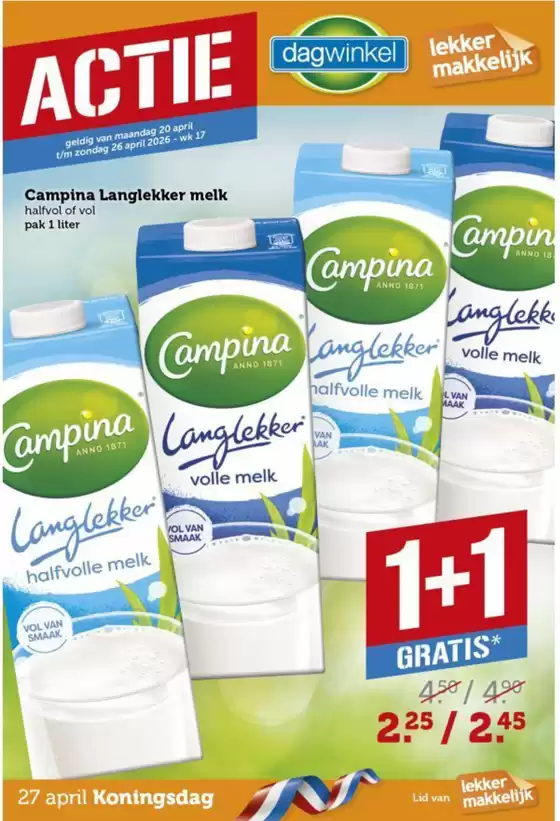 Catalogus van Dagwinkel in Hoogvliet | Dagwinkel folder | 2026-04-20T00:00:00.000Z - 2026-04-26T00:00:00.000Z