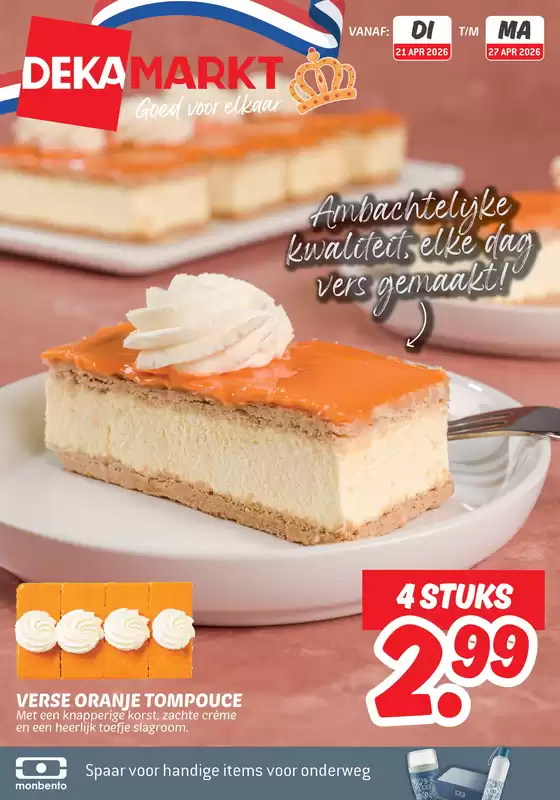 Catalogus van Dekamarkt | Exclusieve deals en koopjes | 2026-04-21T00:00:00.000Z - 2026-04-27T00:00:00.000Z