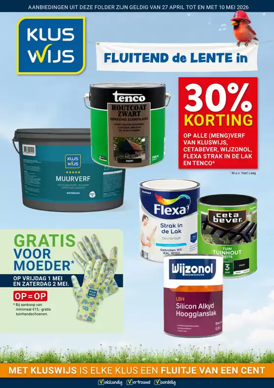 Catalogus van Kluswijs in Witte Paarden | Nieuwe aanbiedingen om te ontdekken | 2026-04-27T00:00:00.000Z - 2026-05-10T00:00:00.000Z