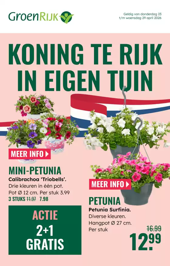 Catalogus van GroenRijk | Nieuwe aanbiedingen om te ontdekken | 2026-04-23T00:00:00.000Z - 2026-04-29T00:00:00.000Z