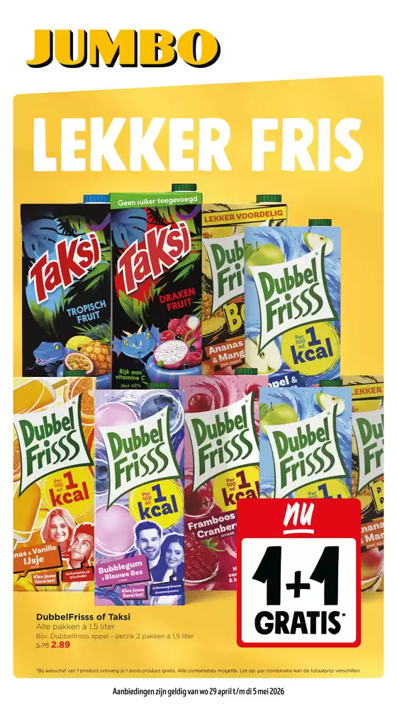 Catalogus van Jumbo in De Lutte | Jumbo actiefolder lnaz 18 | 2026-04-29T00:00:00.000Z - 2026-05-05T00:00:00.000Z