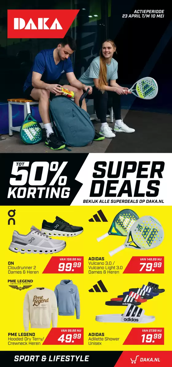 Catalogus van Daka Sport | Super Deals | 2026-04-27T00:00:00.000Z - 2026-05-10T00:00:00.000Z
