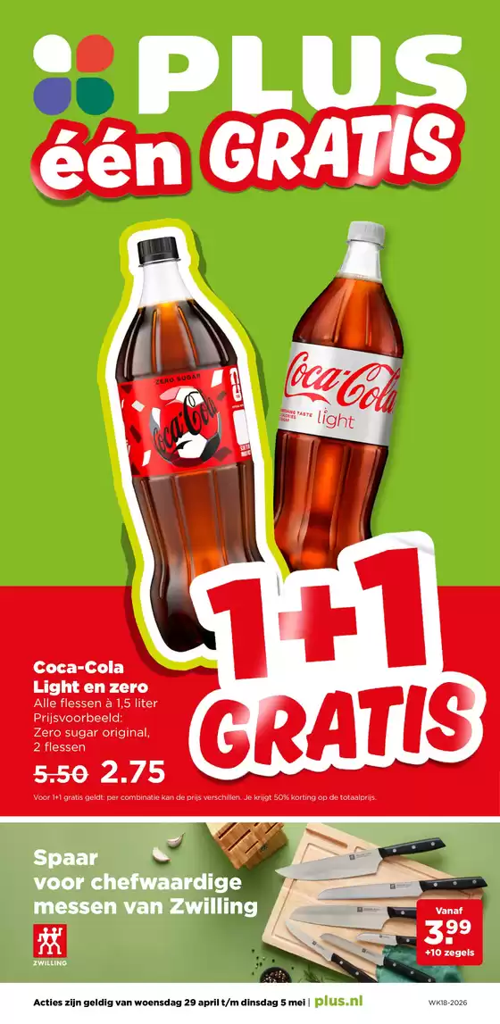 Catalogus van Plus in Woudenberg | Acties zijn geldig van woensdag 29 april t/m dinsdag 5 mei. | 2026-04-29T00:00:00.000Z - 2026-05-05T00:00:00.000Z