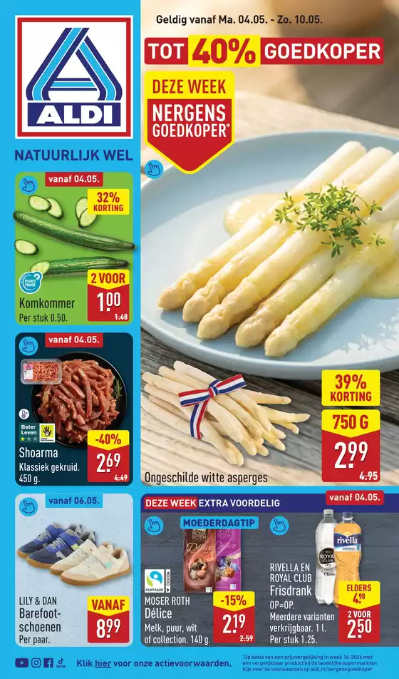 Catalogus van Aldi in Borger | Onze beste aanbiedingen voor u | 2026-05-04T00:00:00.000Z - 2026-05-10T00:00:00.000Z