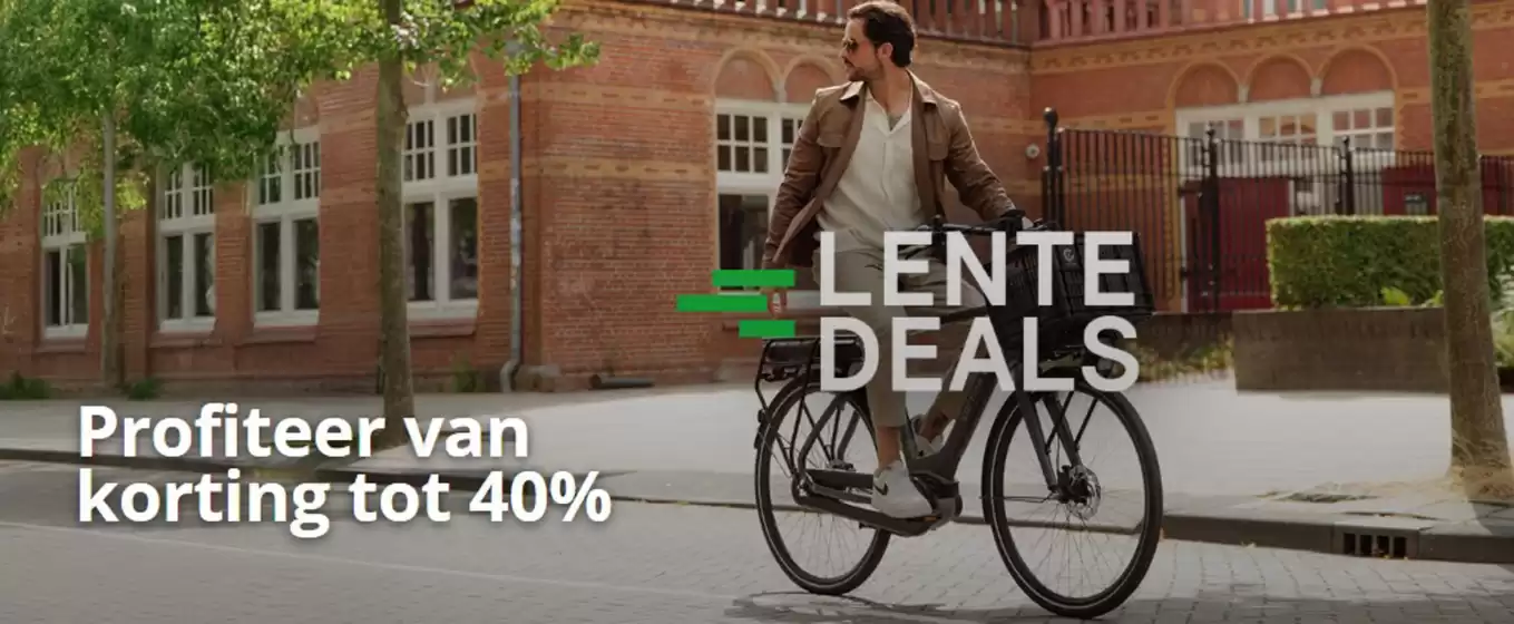 Catalogus van Fietsenwinkel | Lente Deals | 2026-04-29T00:00:00.000Z - 2026-05-13T00:00:00.000Z