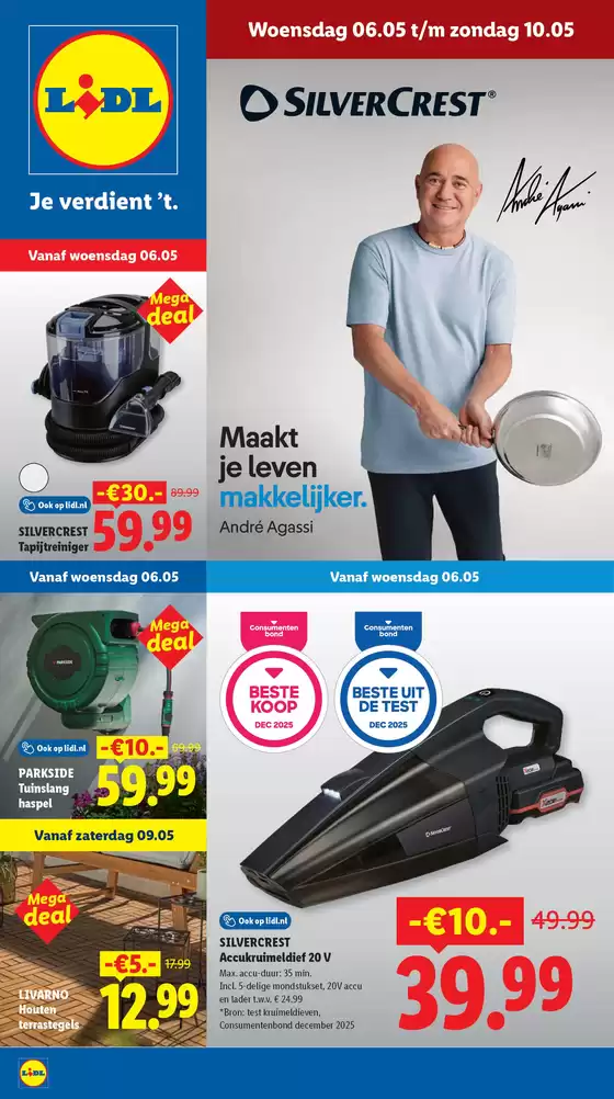 Catalogus van Lidl | wo 0605 za 0905 | 2026-05-06T00:00:00.000Z - 2026-05-12T00:00:00.000Z