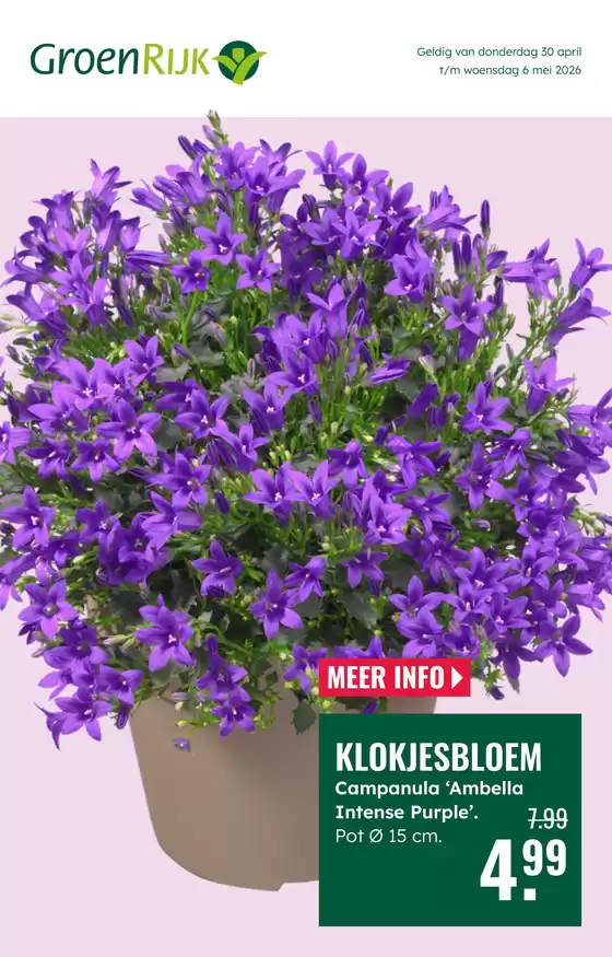 Catalogus van GroenRijk | Topaanbiedingen voor slimme spaarders | 2026-04-30T00:00:00.000Z - 2026-05-06T00:00:00.000Z