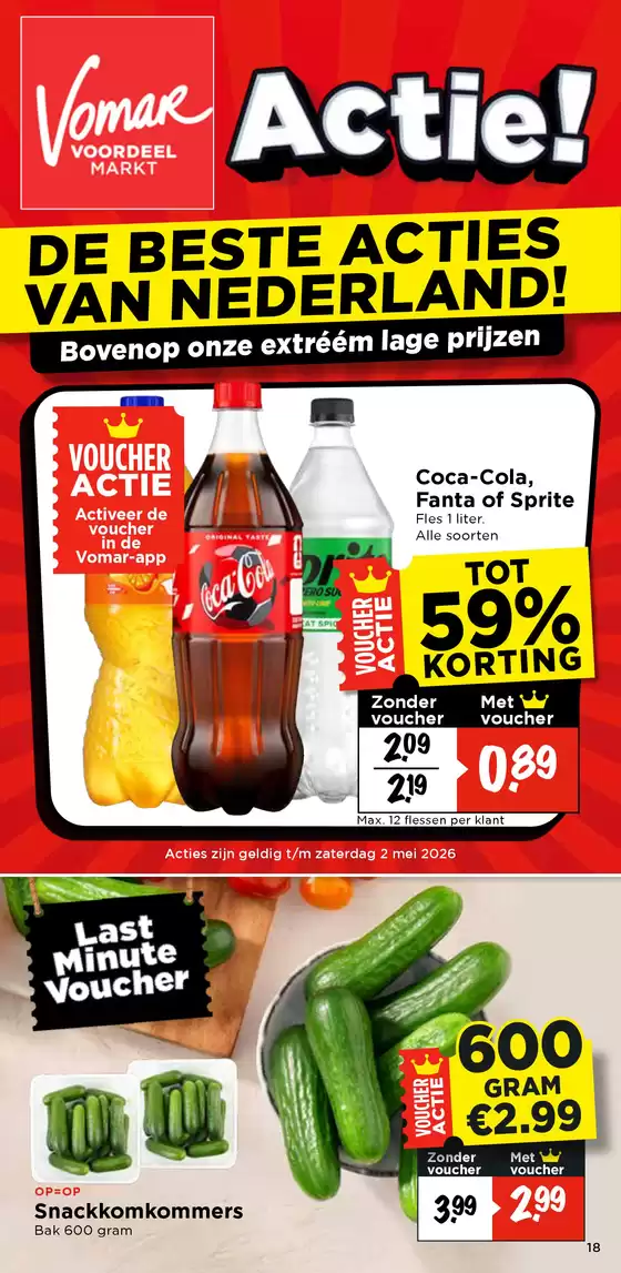 Catalogus van Vomar in Voorburg | De beste aanbiedingen van Nederland | 2026-04-30T00:00:00.000Z - 2026-05-02T00:00:00.000Z