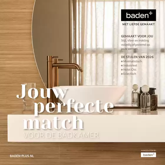 Catalogus van Badenplus in De Bilt | Jouw perfecte match | 2026-04-30T00:00:00.000Z - 2027-04-13T00:00:00.000Z