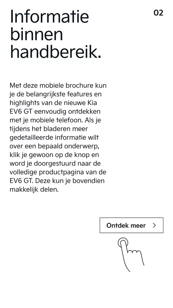 De nieuwe Kia EV6 GT.