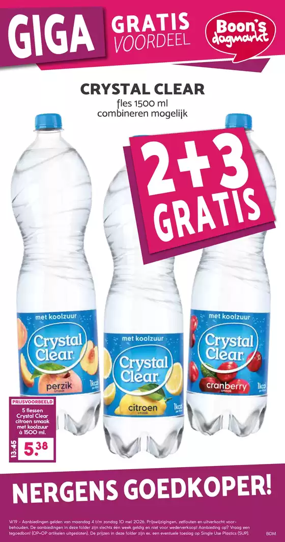 Catalogus van Boon's Markt in Vierlingsbeek | Exclusieve deals en koopjes | 2026-05-04T00:00:00.000Z - 2026-05-10T00:00:00.000Z