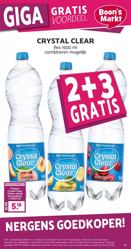 Catalogus van Boon's Markt in Roodeschool | Grote selectie aanbiedingen | 2026-05-04T00:00:00.000Z - 2026-05-10T00:00:00.000Z